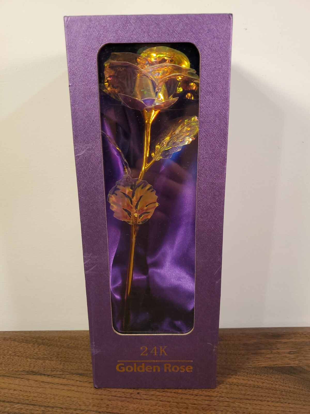 24k Gold Plated Foil Rose