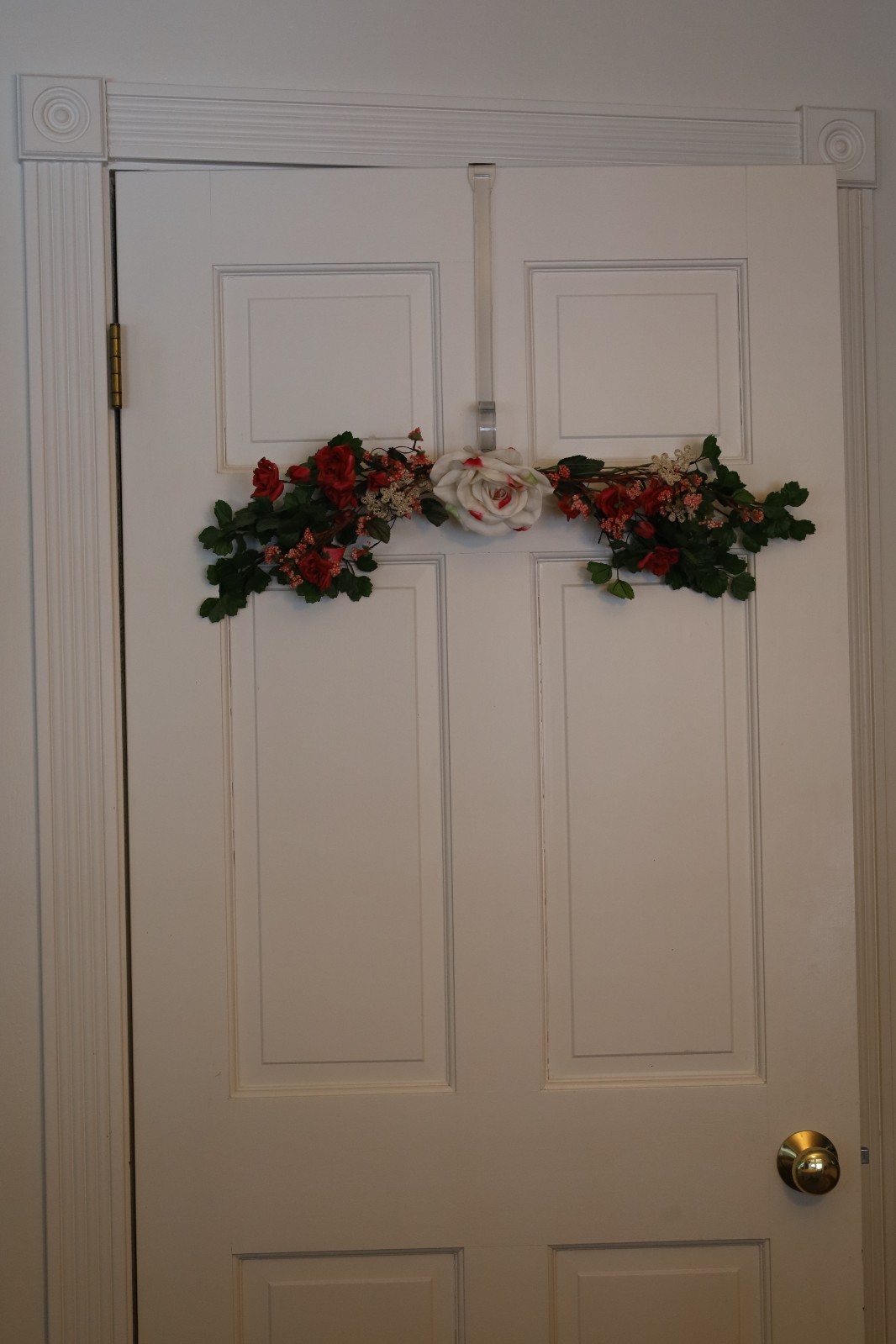 Spring Faux Silk Floral Door or Wall Swag