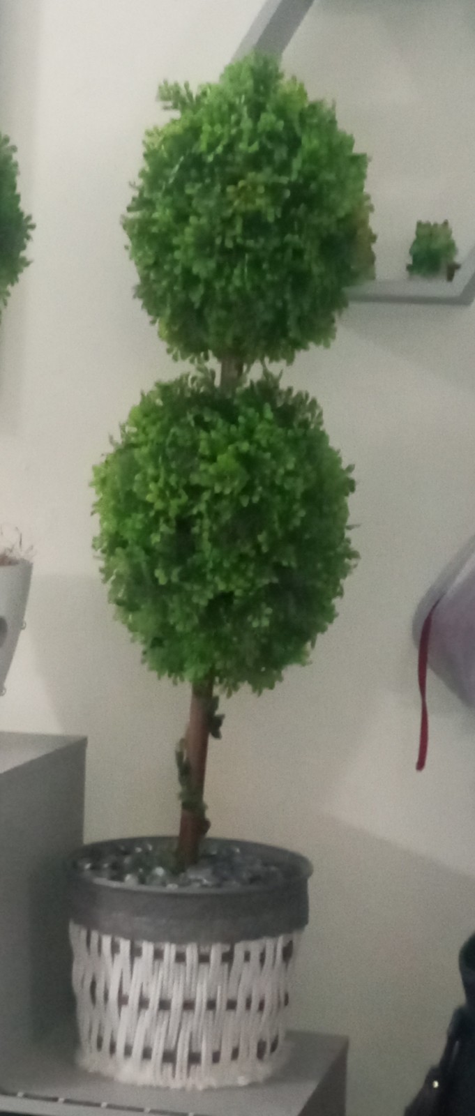 Handmade Faux Topiary Trees