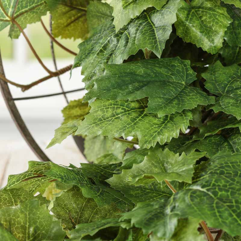 39″ Real Touch Lifelike Artificial Green Grape Leaf Bush