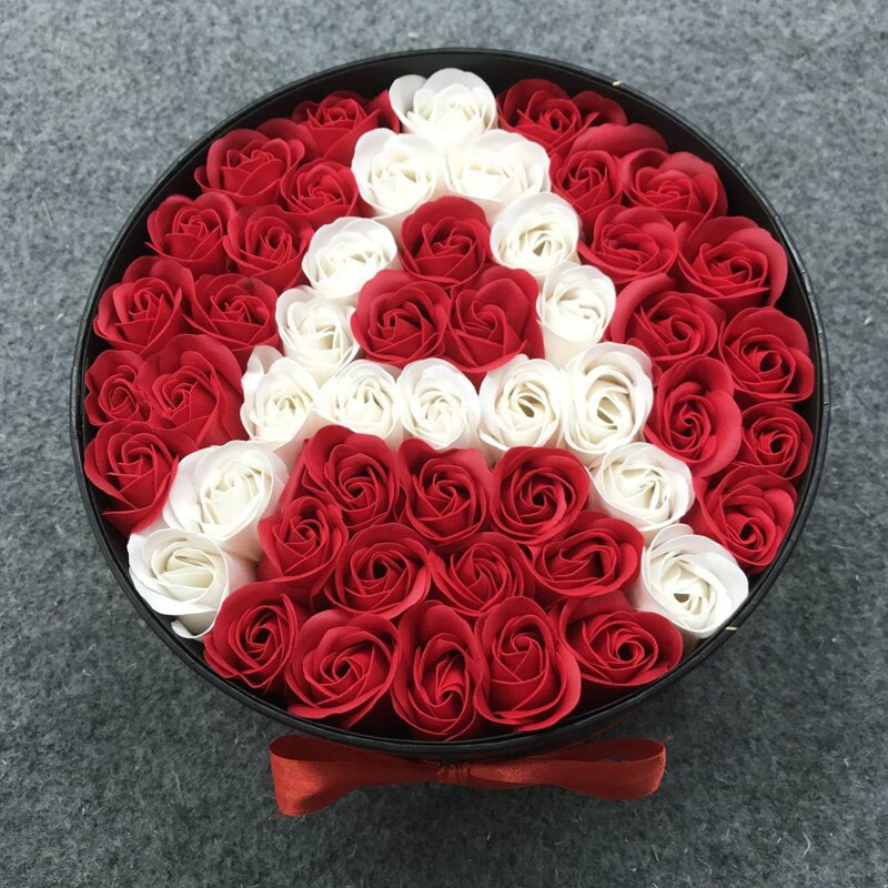 Custom Letter Number Soap Flowers + Gift Box – Perfect for All Occasions