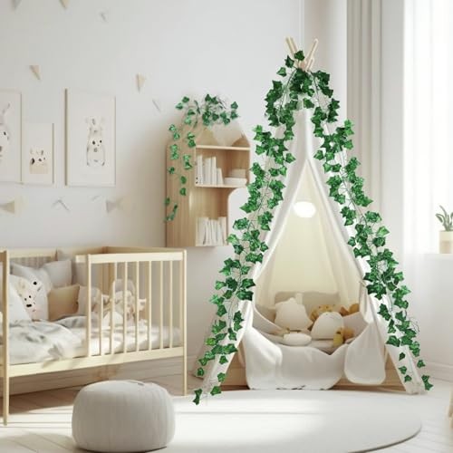Fake Vines for Room Decor(Pack 84ft), Home Bedroom Wall Decor Aesthetic, 12