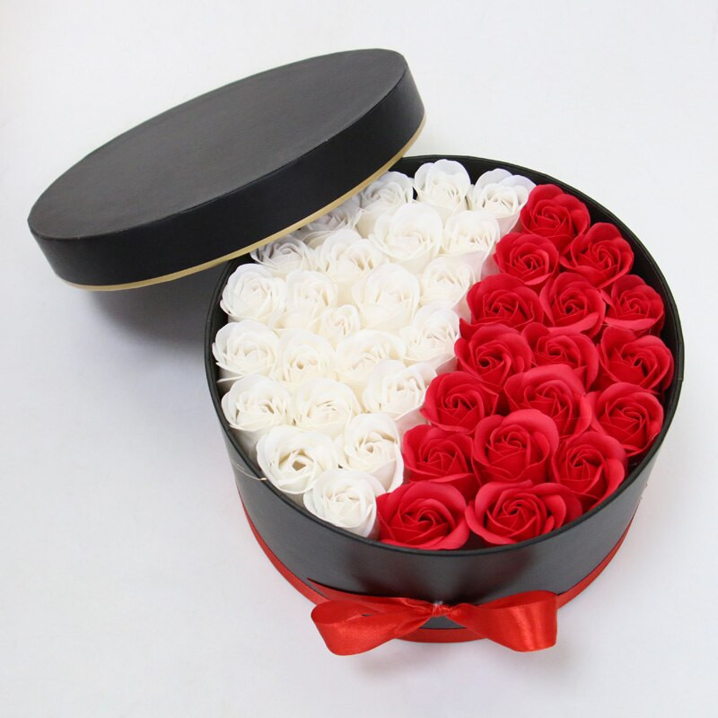 Custom Letter Number Soap Flowers + Gift Box – Perfect for All Occasions