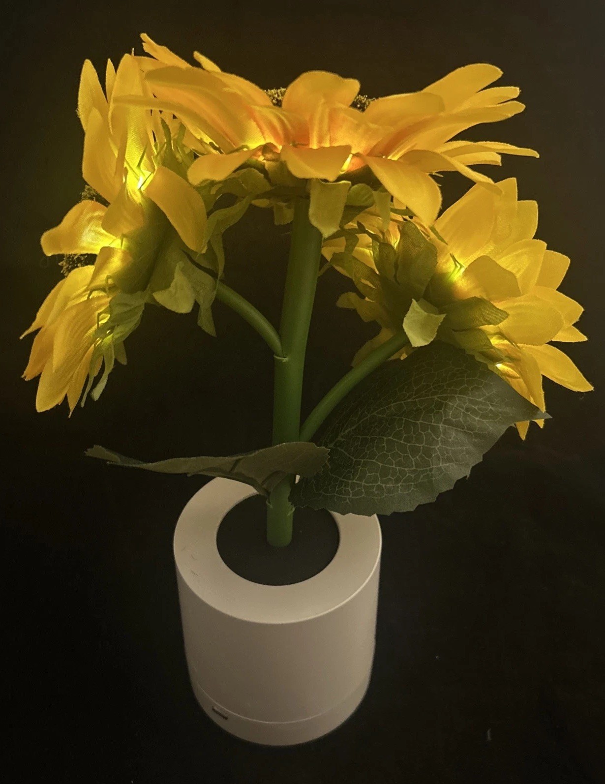 Shimmering Sunflower Light By Twinkling Tree New In Open Box