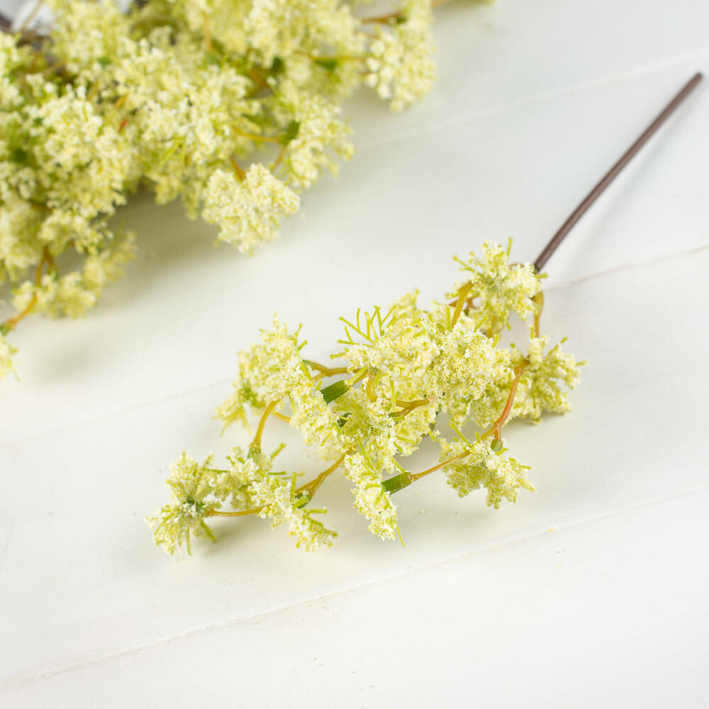 Bulk Lot of 24 Artificial Queen Anne’s Lace 10″ Stems
