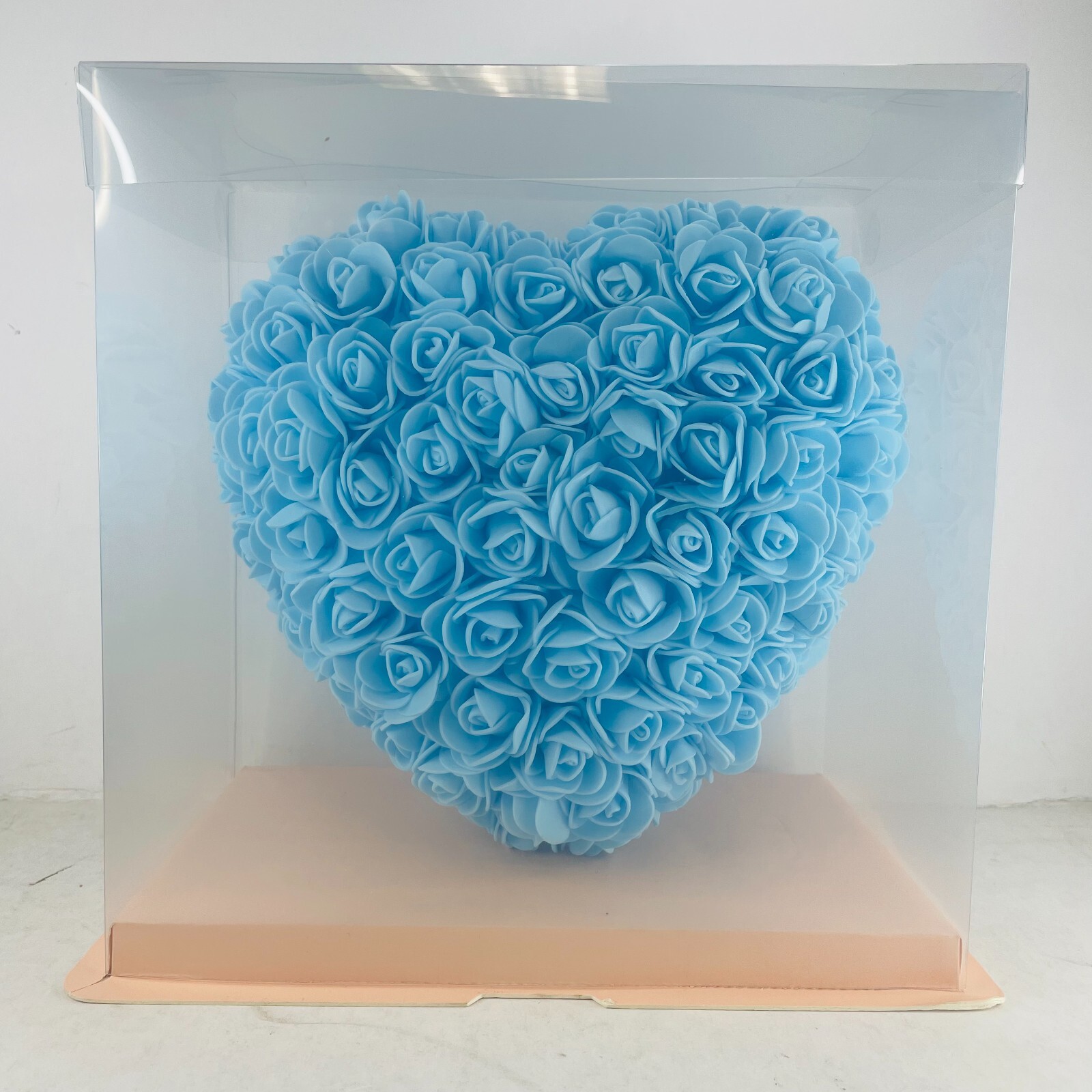 8″ Artificial Rose Heart Wall Birthday Valentine’s Day Gift for Girlfriend Wife