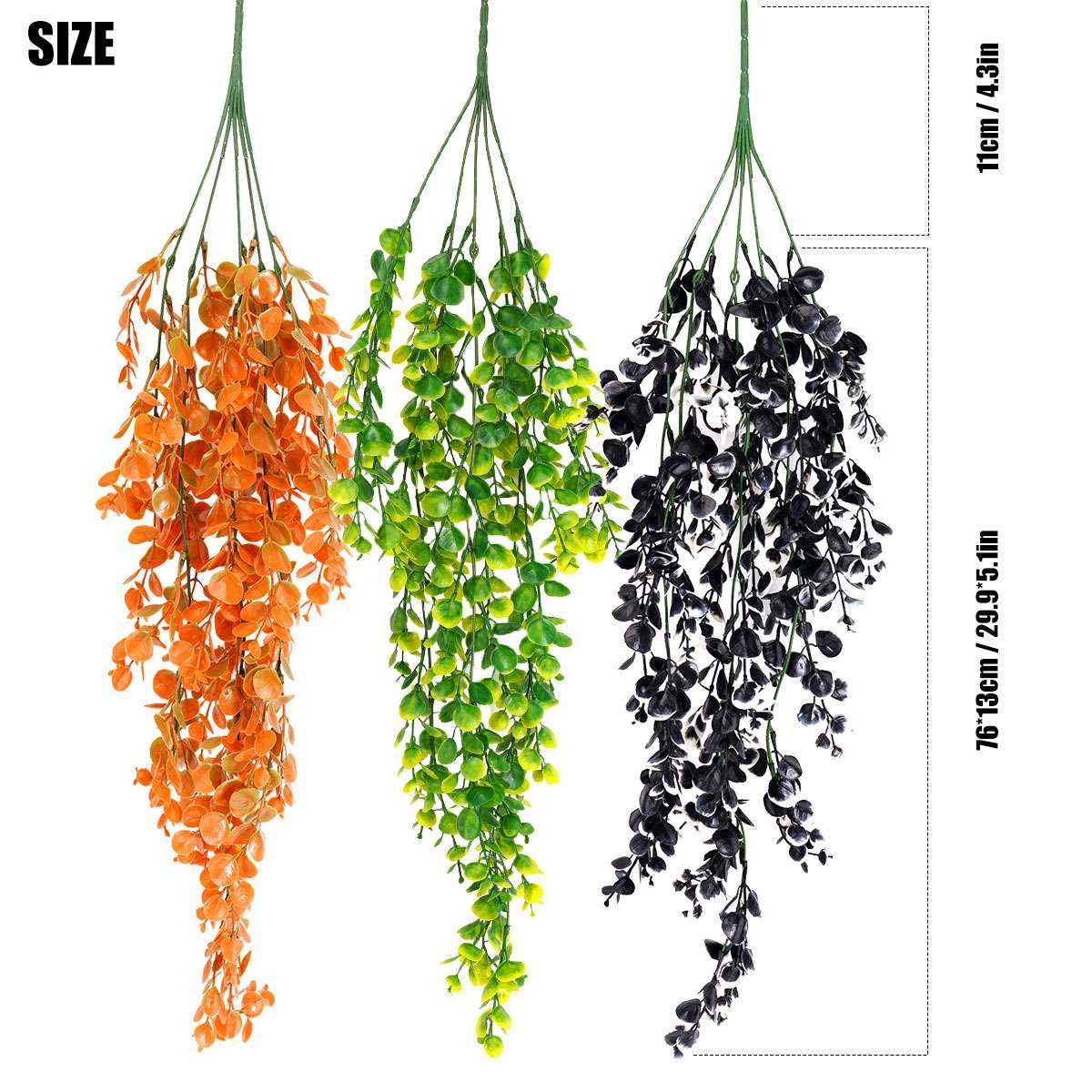 Artificial Fake Hanging Plants Flower Garland Hanging Branches for Wedding Home