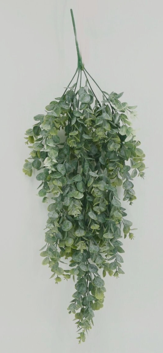 New Primitive Cottage Green BABY GRASS Hanging Tear Drop Vine Stem Bush 30″