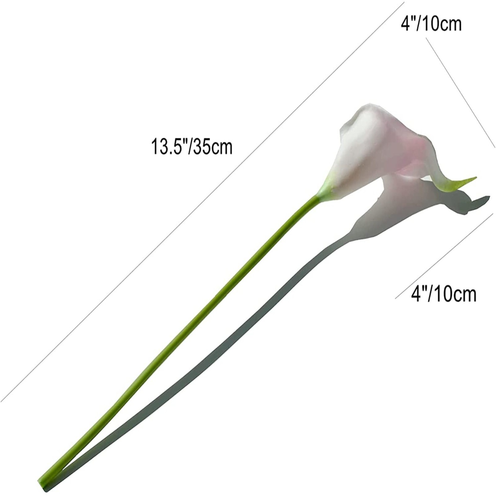 Real Touch Latex Calla Lily Bunch 14in Artificial Spring Flowers Pack of 20