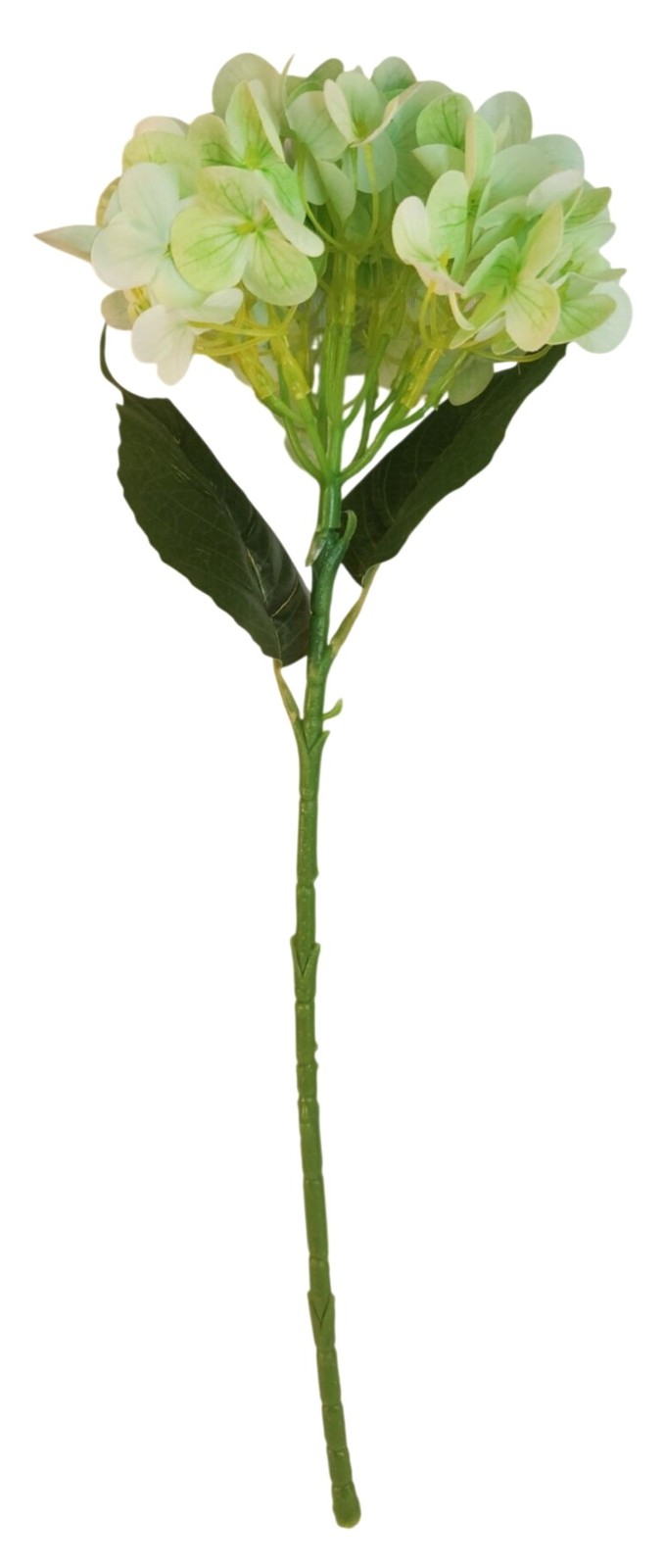 Light Green Hydrangea Stem Artificial Silk Flower Spring Wedding Decor