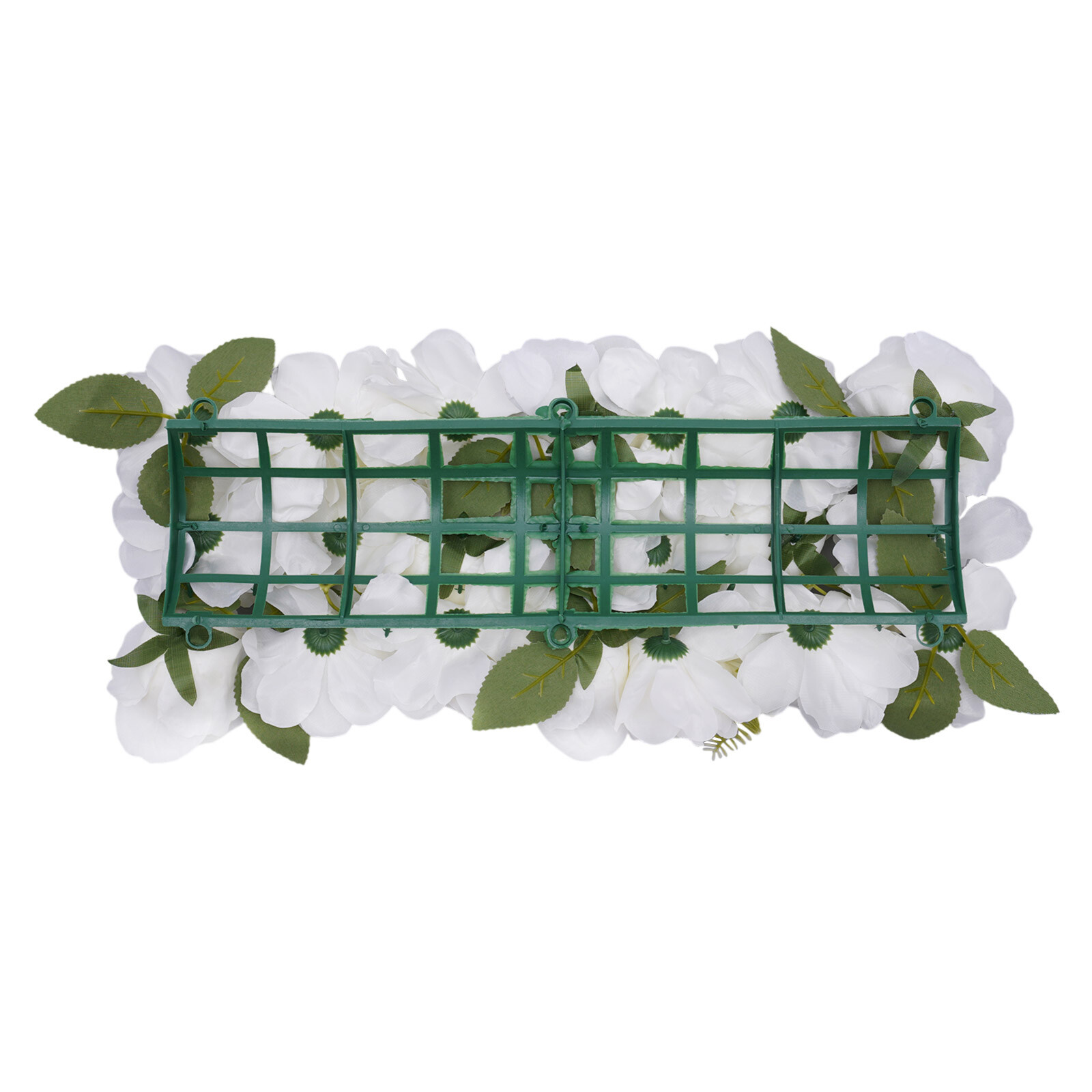10* White Wedding Dining Table Artificial Silk Rose Flower Centerpieces 52*28cm