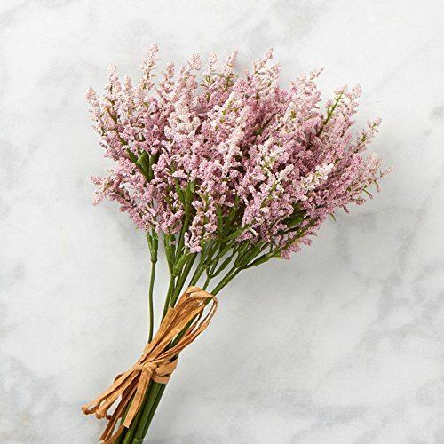 Hues of Pink Artificial Heather Floral Bundle