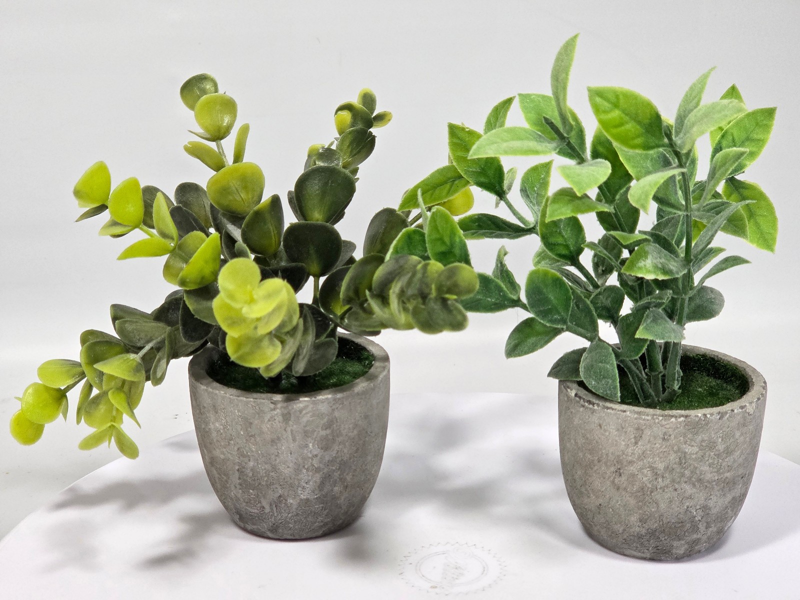 4 Pack Fake Plants Mini Artificial Greenery Potted Plants for Home Indoor Decor