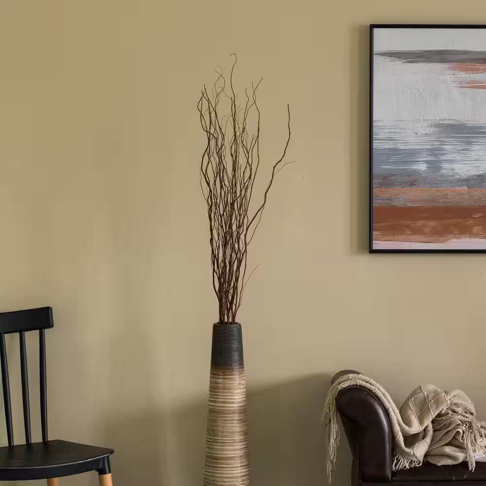 57 In. Brown Natural Dry Branches Authentic Willow Birch Sticks for Home Decorat