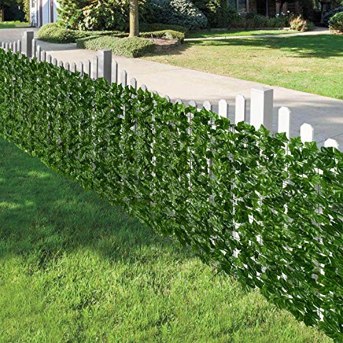 Artificial Ivy Privacy Fence, 118×78.7in Artificial Hedges Fence 118*78.7inch