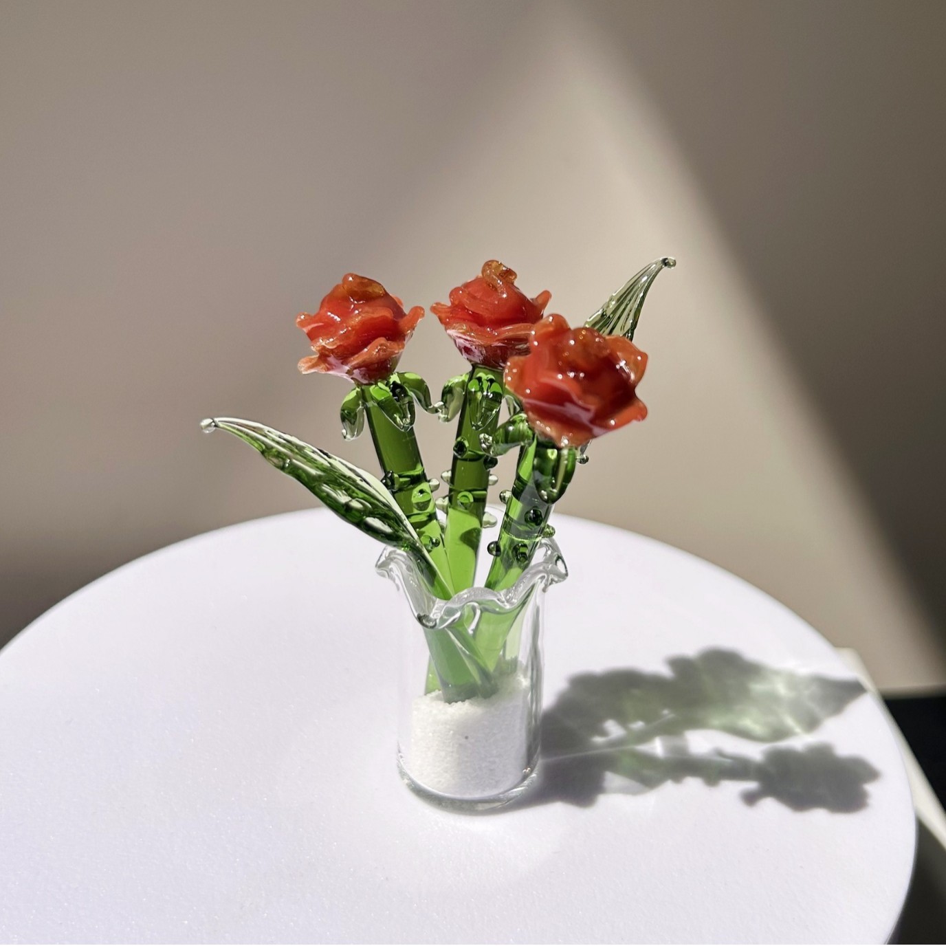 Long-Lasting Premium Delicate Polished Permanent Graceful Glazed Artificial Rose