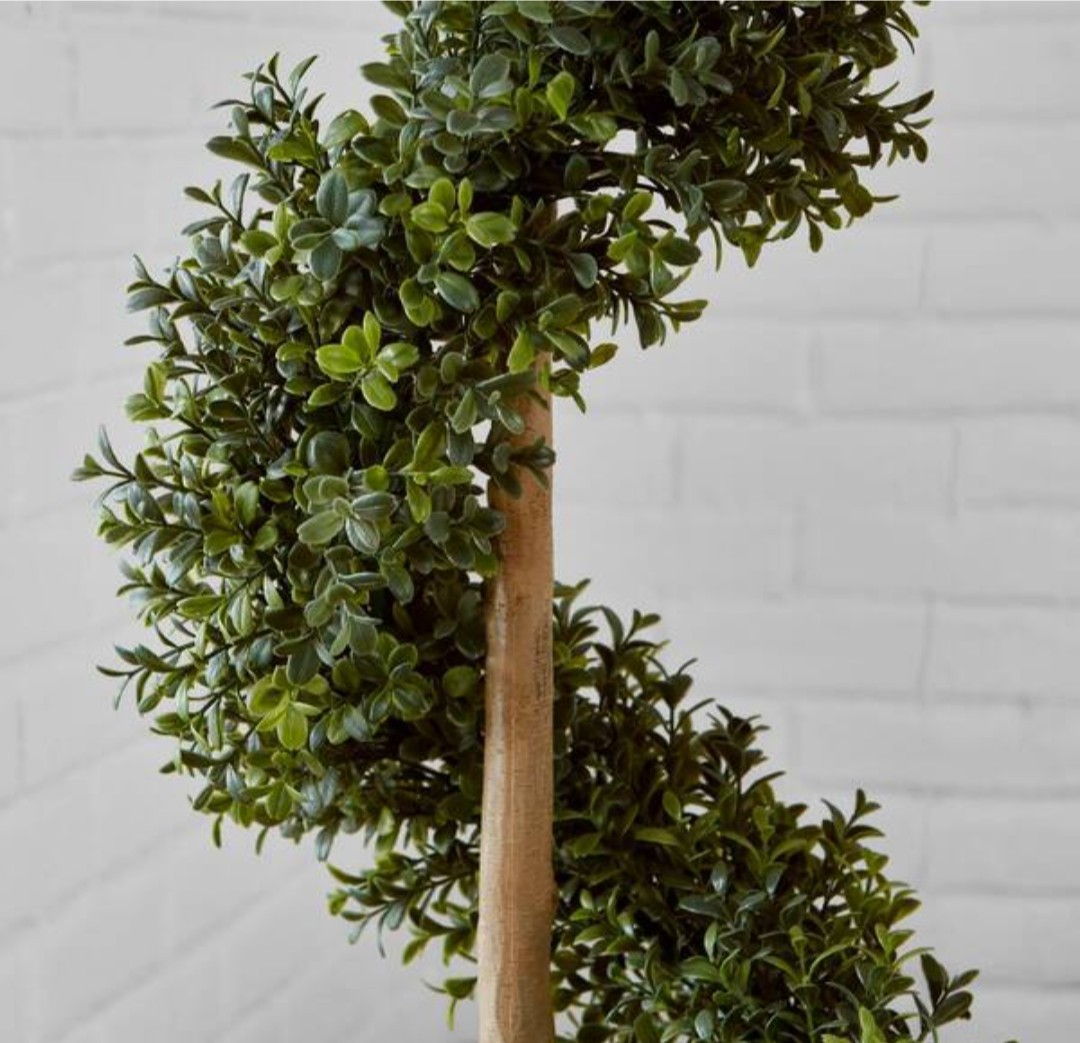 StyleWell 4 Ft. Indoor Artificial Murraya Spiral Tree – Brand New
