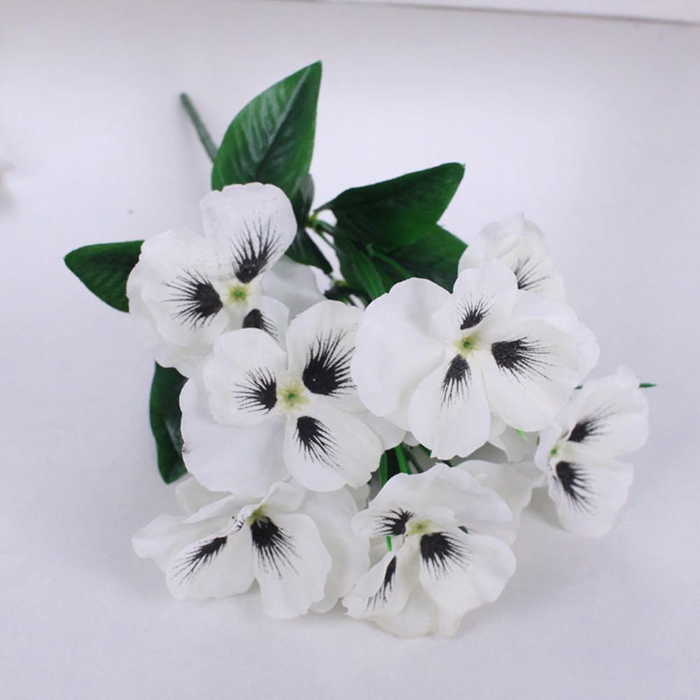 Artificial Pansy Flowers with Bright Colors for Beautiful Arrangements