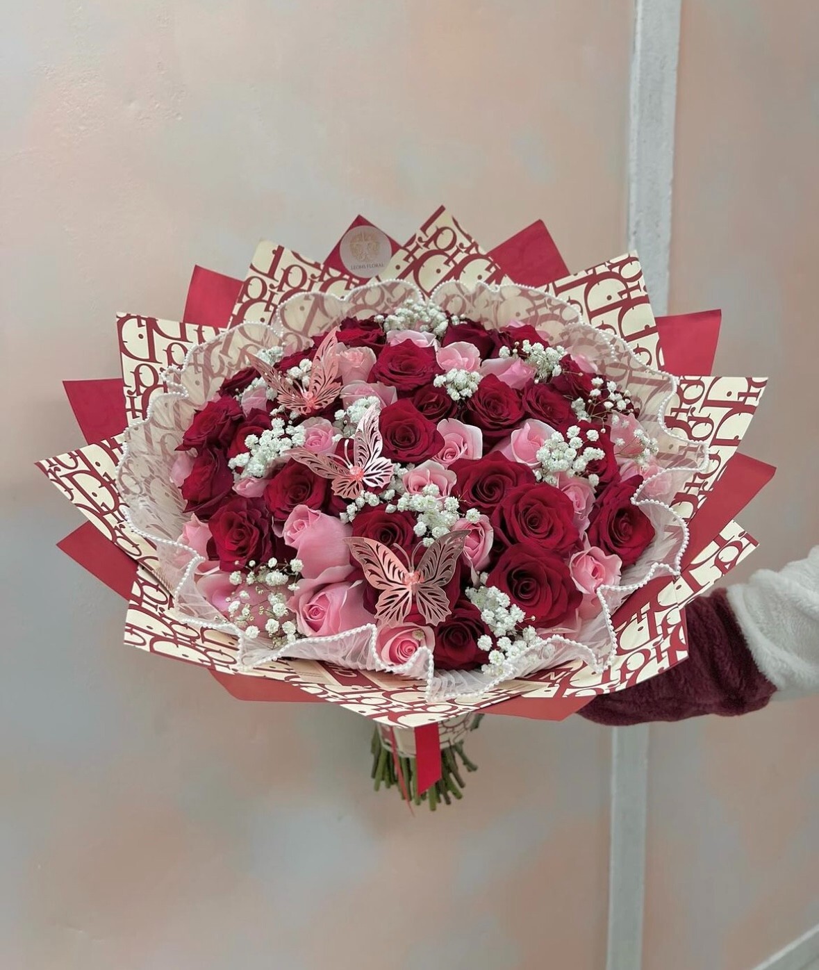 Custom Luxury WaterProof Flower Wrapping Paper