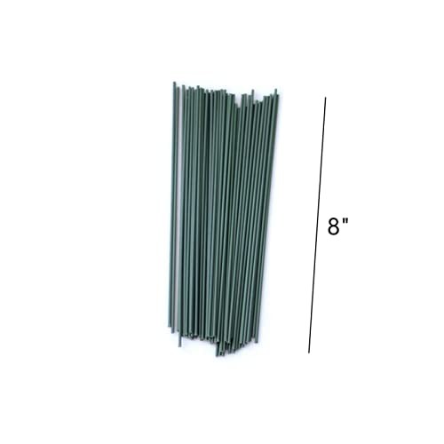 50 Artificial Silk Carnation Flower Head with Stems Set,Vase Fillers,Marigold…