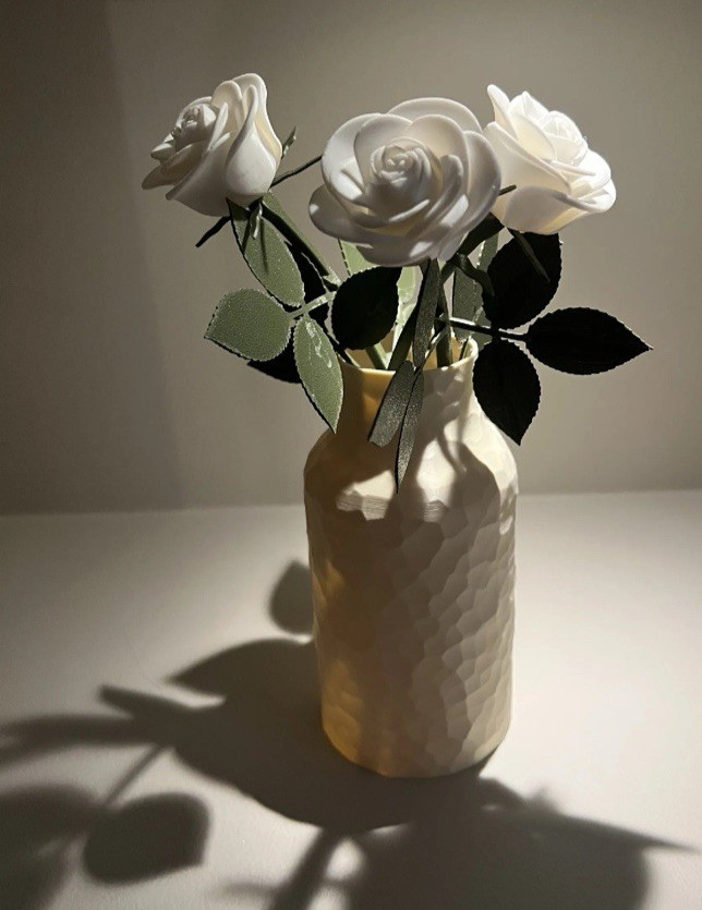 CUSTOM 3D PRINTED ROSES AND BOUQUET