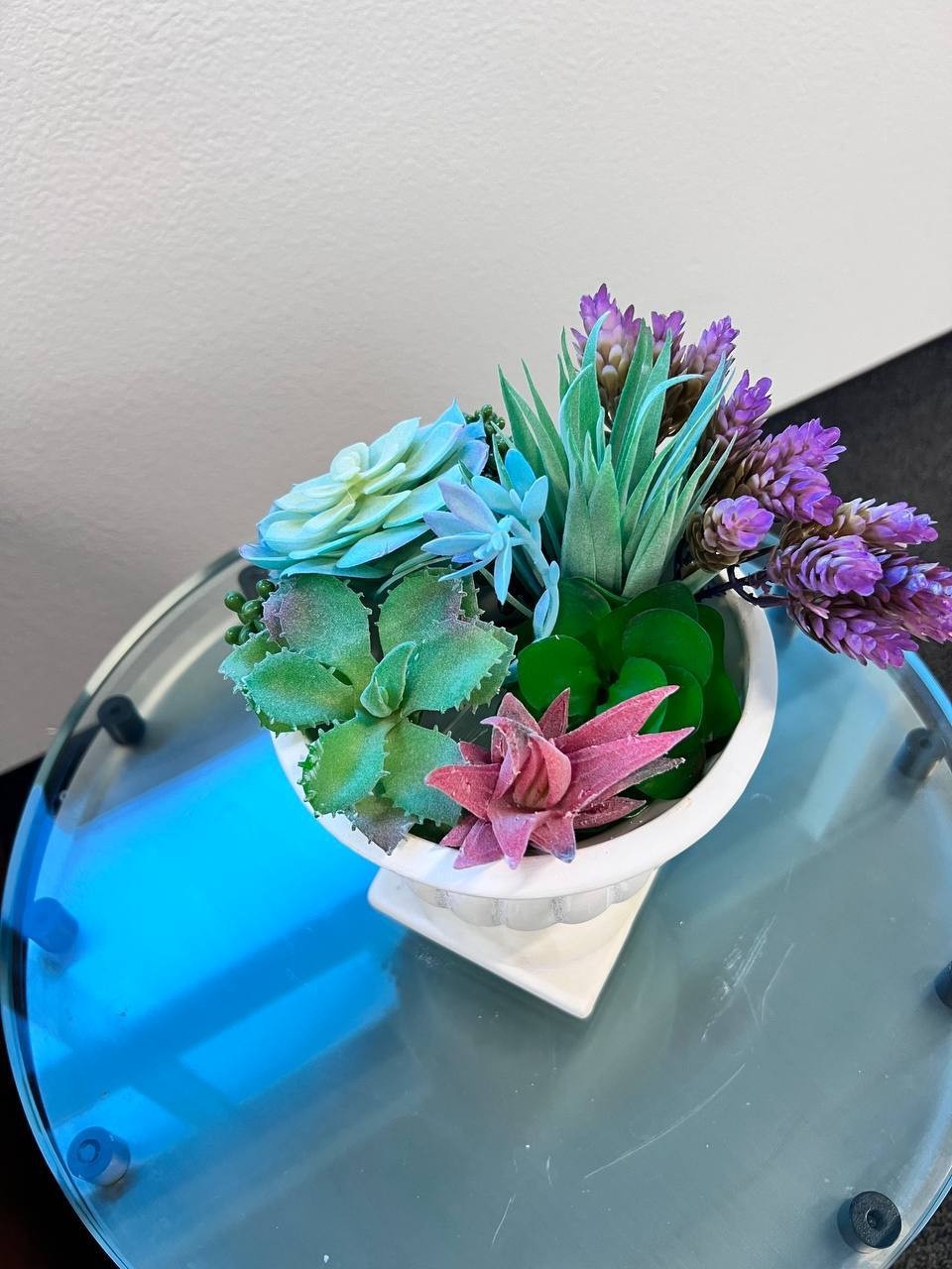 Artificial Succulents Fake Plants 16 Pcs Set Faux Plants Indoor Home Decor