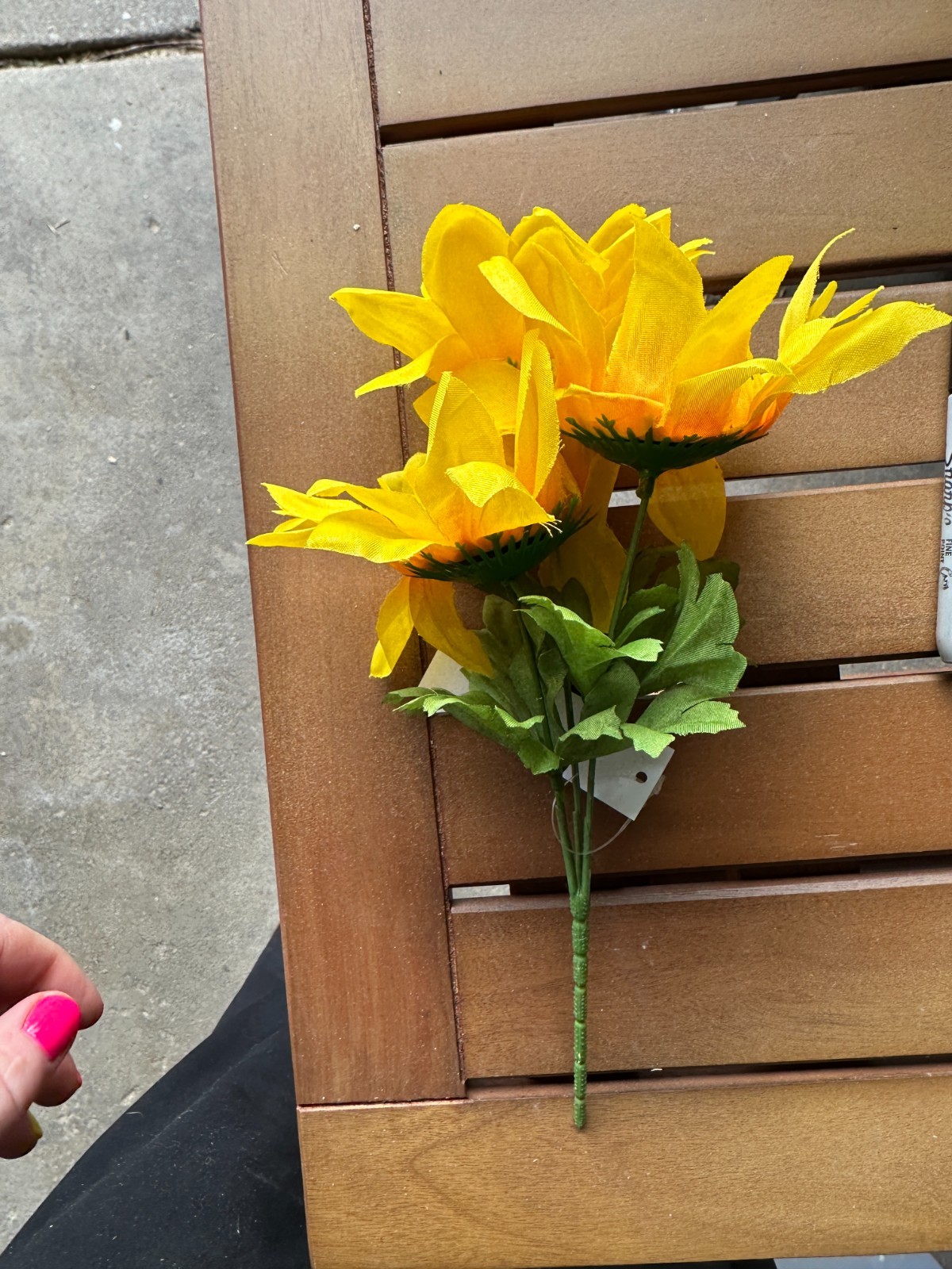 Artificial Sunflower Stems Yellow Faux Sunflowers Farmhouse Decor New Wire Stem