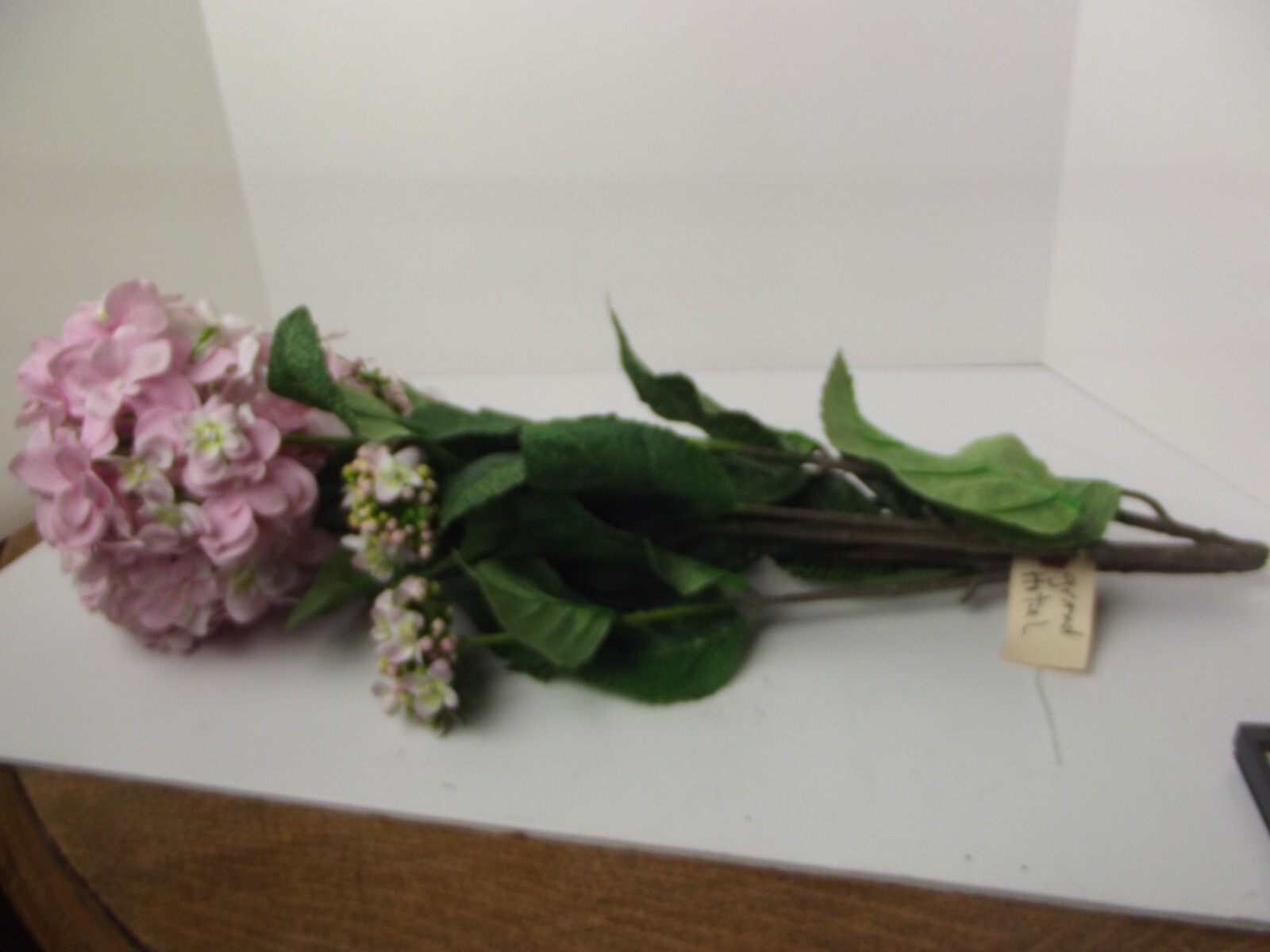 Disneyland Grand Hotel Hyacinth Artificial Silk Fake Pink Flowers Props
