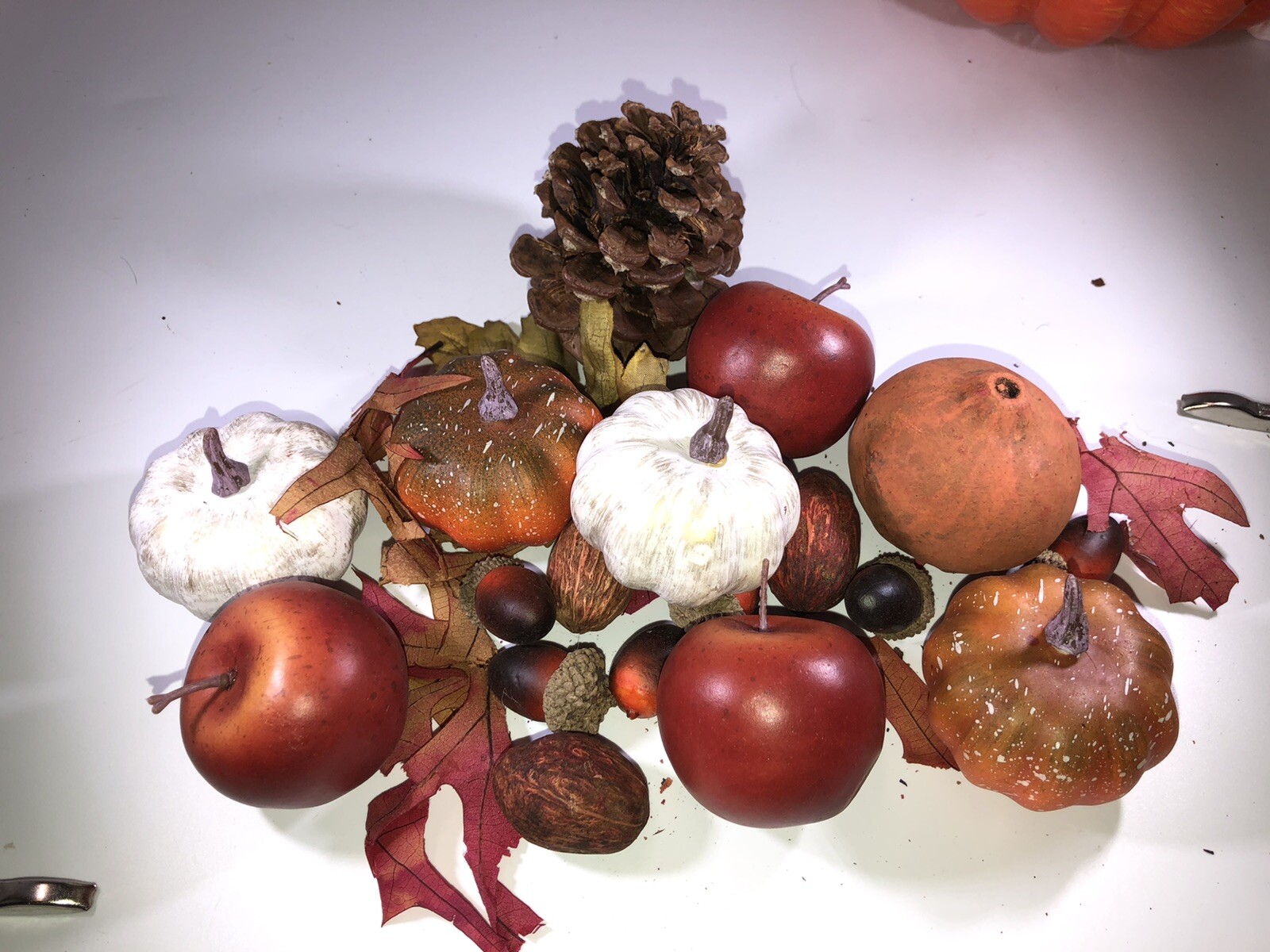 Fall Harvest Pumpkins Assorted Set Thanksgiving Halloween Banquet Home Decor