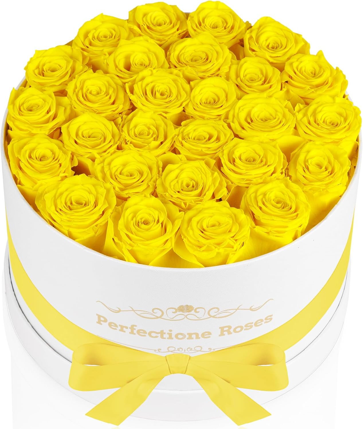 Forever Real Roses in a Box, Preserved Rose That Last up to 3 Years, Flowers for