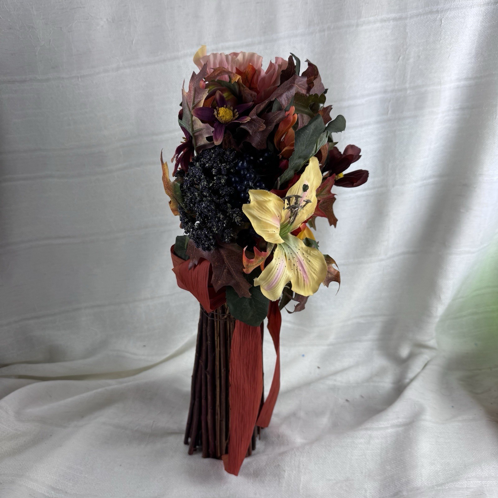 Vintage Flower Bouquet Cottagecore Rustic Farmhouse Decor