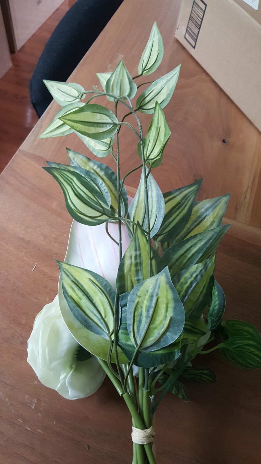 Faux Rose, Lilly, Bud and Greenery Stems 7 Boutique