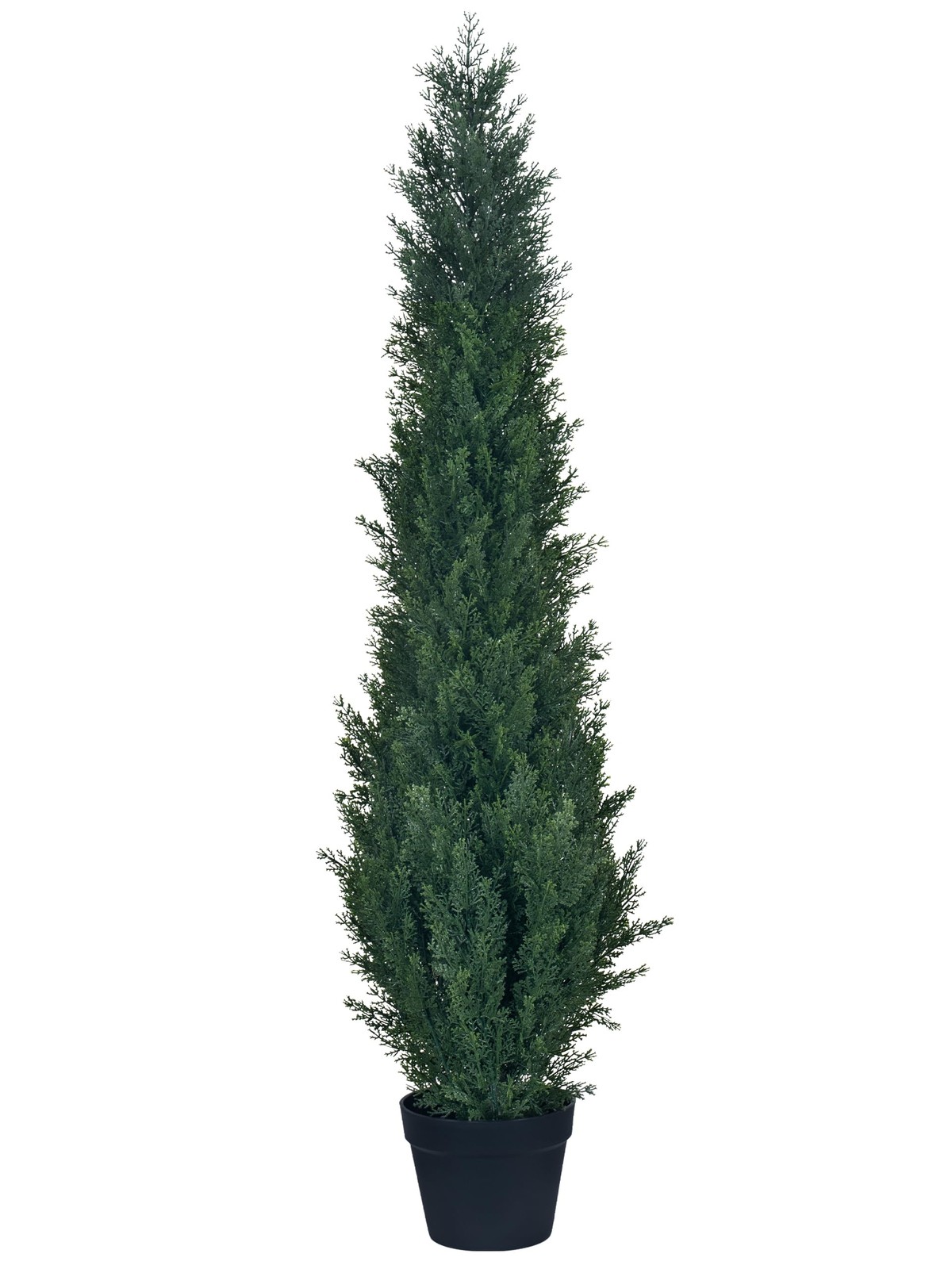 4ft Artificial Cedar Topiary Trees – Fake Boxwood Topiary Cypress Trees Potte…