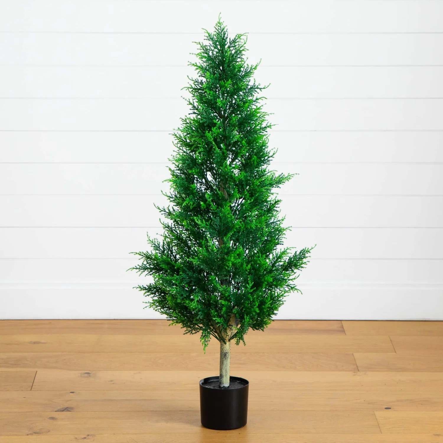 4′ UV Resistant Artificial Cypress Tower Tree Indoor/Outdoor