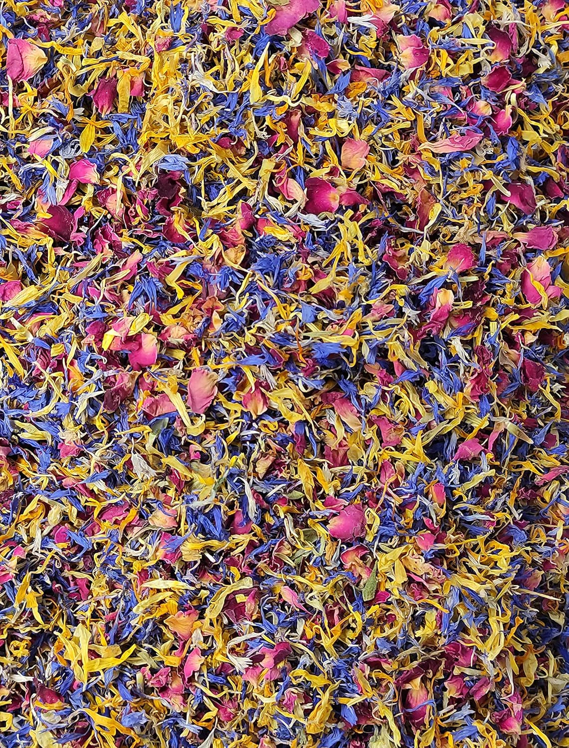Spring Flower Blend – Edible Flowers – Rose, Cornflower and Marigold – All Natur