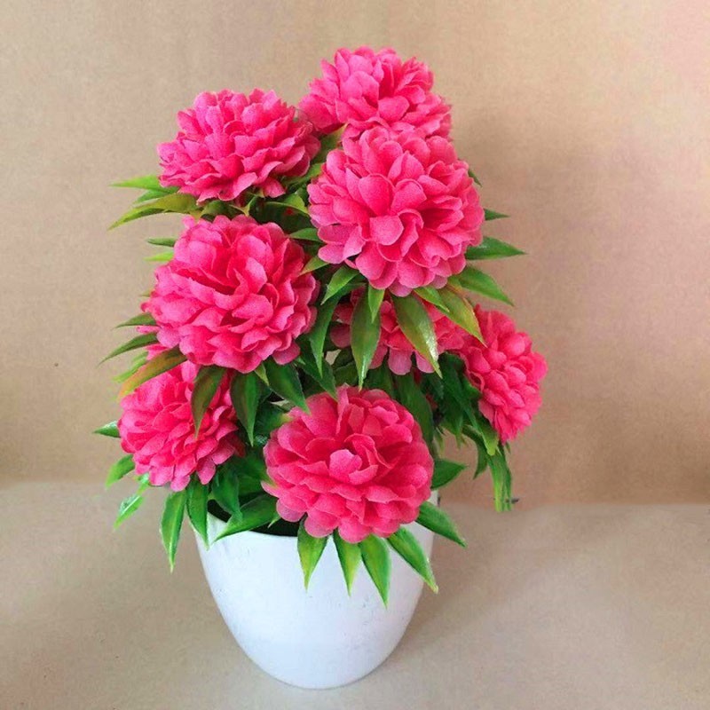 Artificial Bonsai Decor Desk Display Indoor Office Plant Potted Wedding