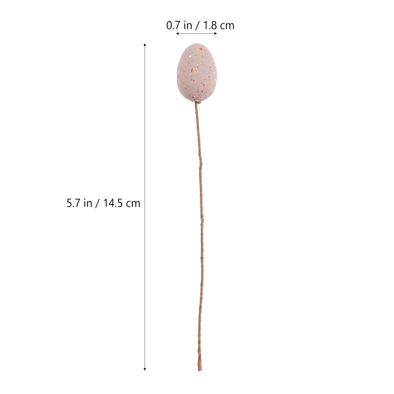 27pcs Easter Spotted Decoration Picks Lifelike Branch Ornaments for Holiday P…
