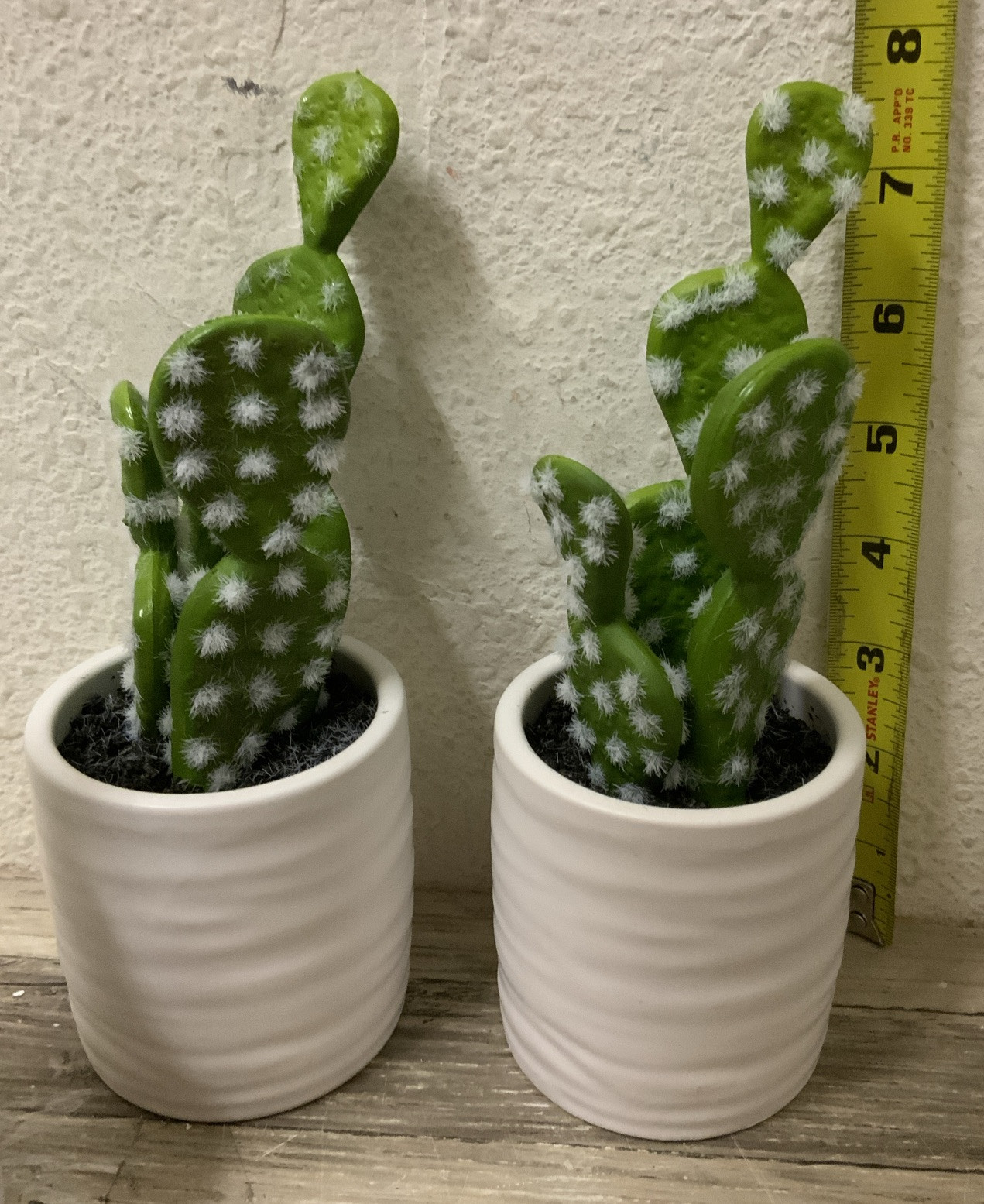 🌵 THRESHOLD Small Artificial Cactus – Plant in Pot Set 4 Pieces 7.5” X 3” 🆕