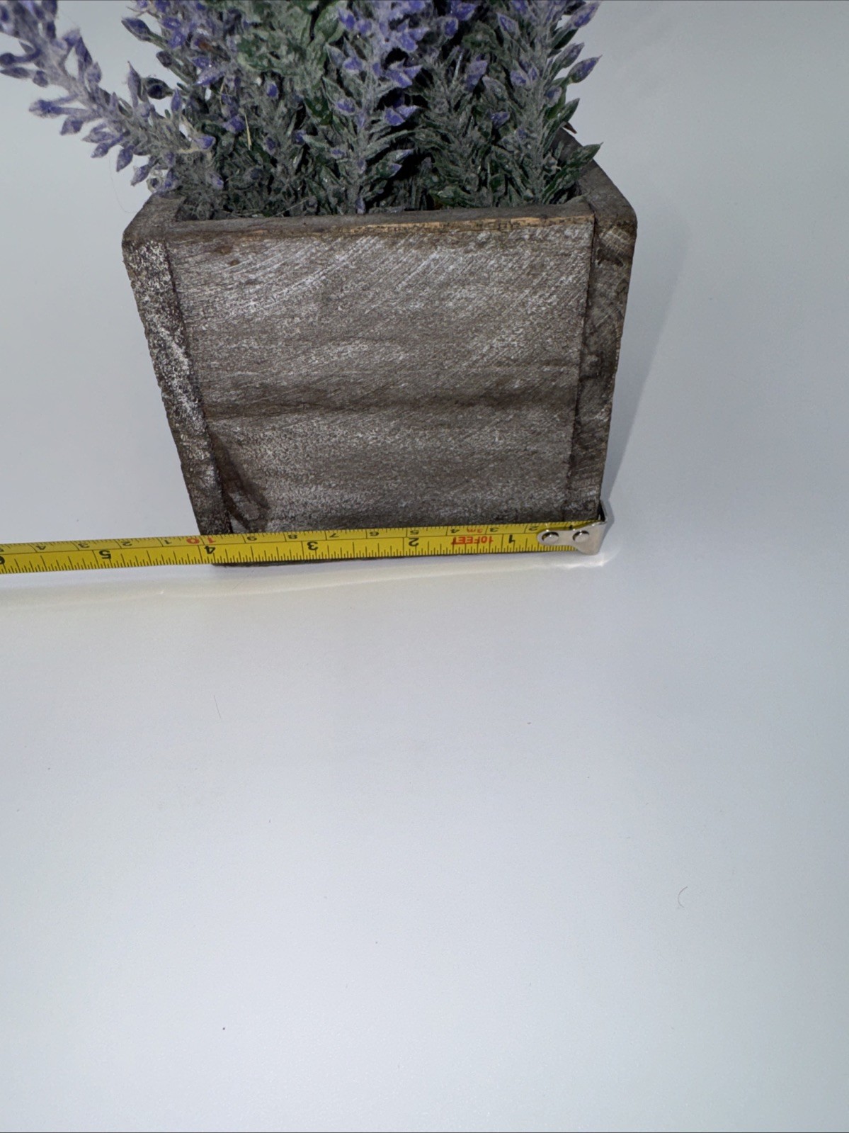 Lavender Flower Box, Home Decor, 9” x 4”. Small Home Decor