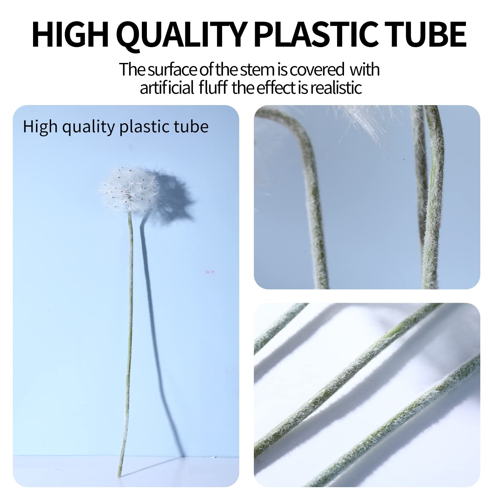 Artificial Dandelion Flowers Lovely Faux Dandelion Flowers for Home Decoratio…