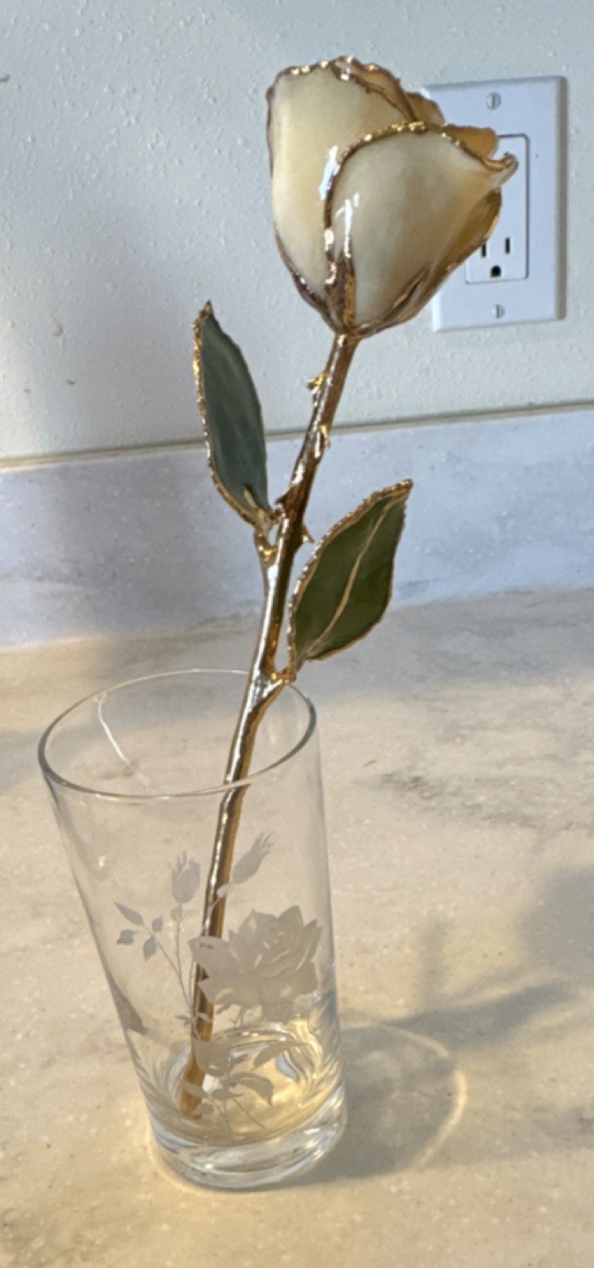 24 Karat Gold Dipped ‘Forever’ Rose