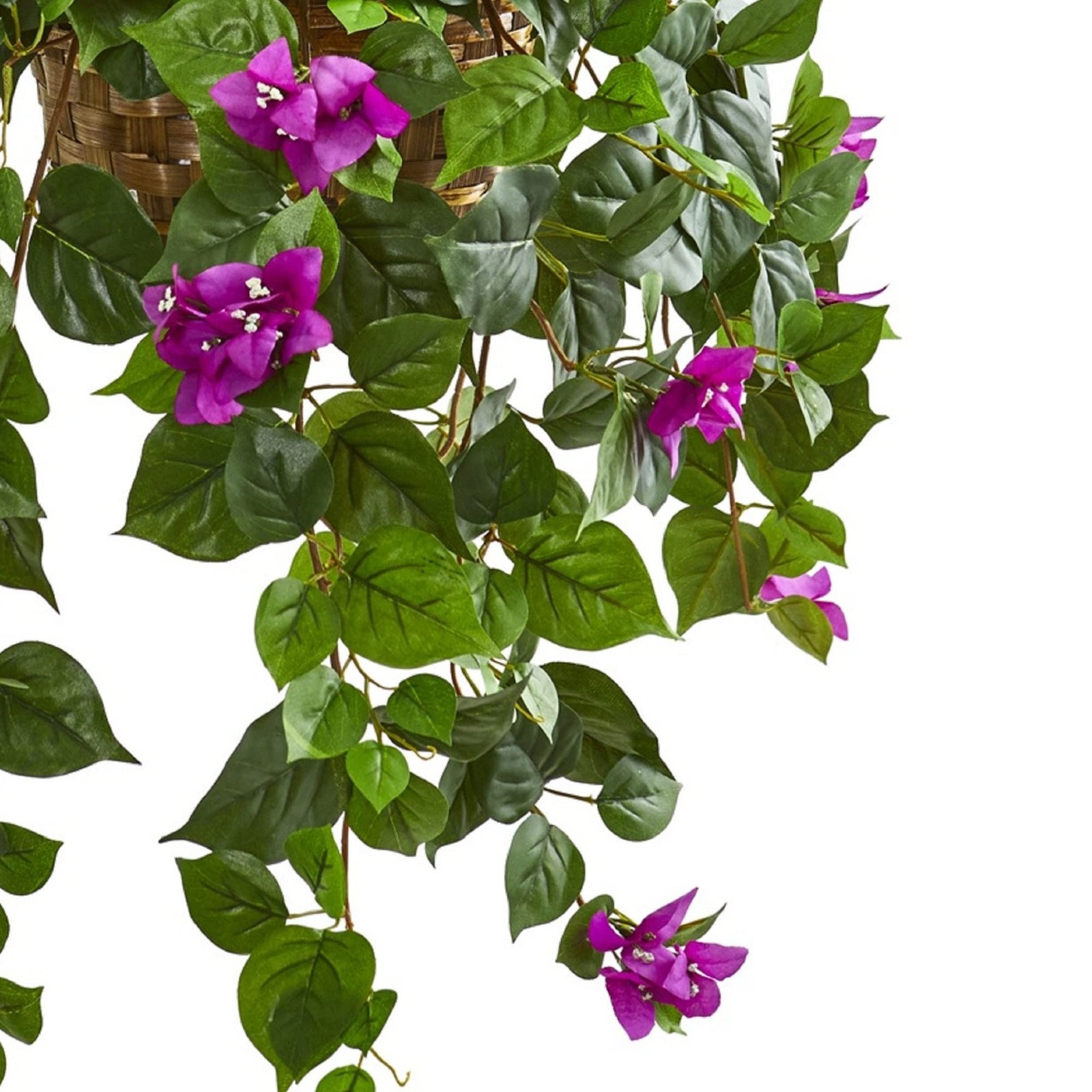 Nearly Natural 8374 Bougainvillea Artificial Plant in Basket