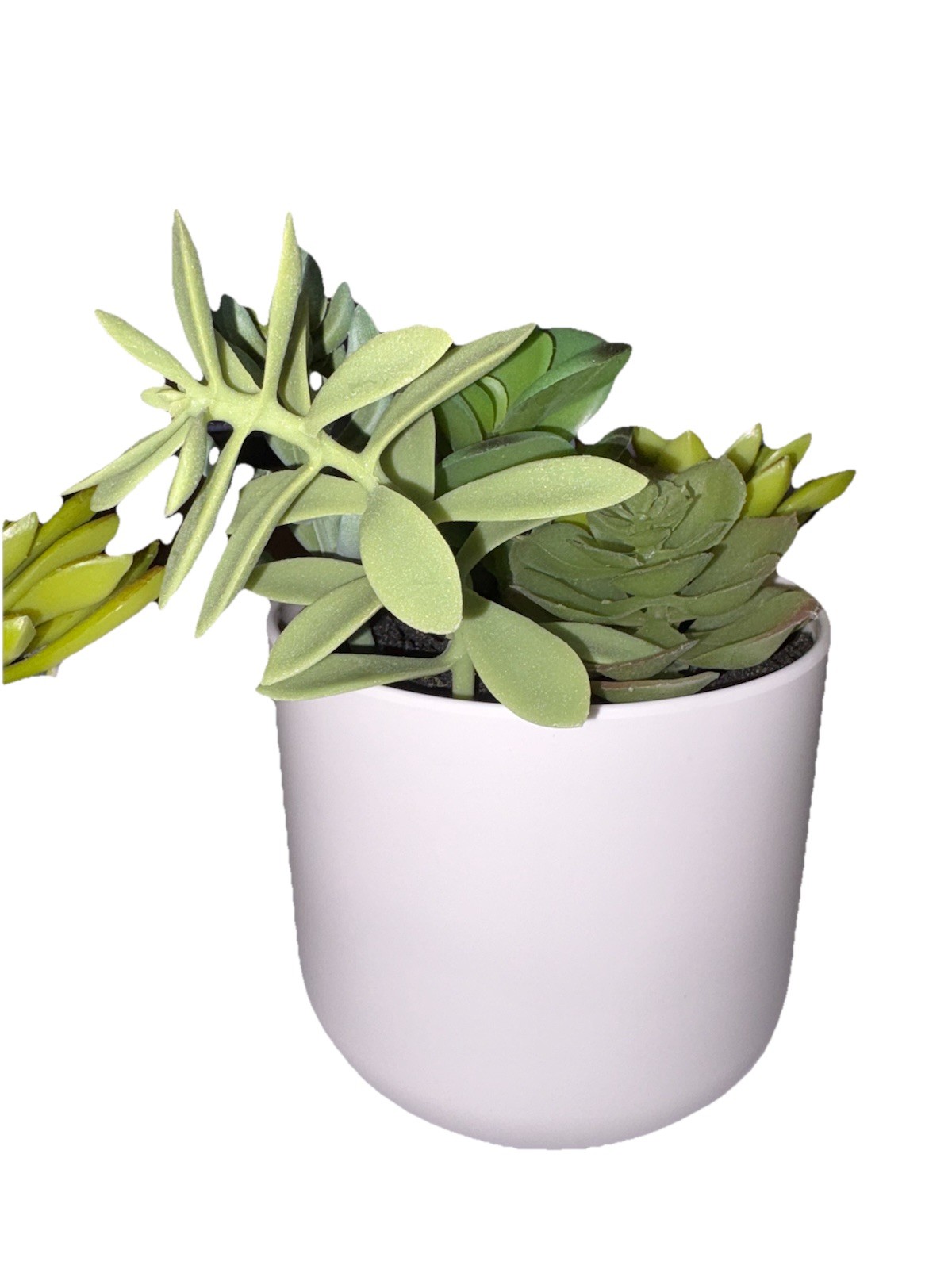 Lot Of 2 Target Potted Faux Plants Perfect For Cubicle Office Work NEW!