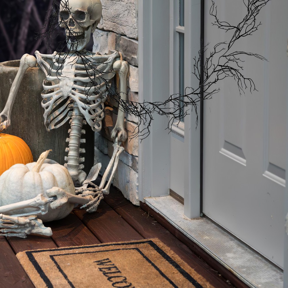 Doorway Garland Halloween Willow Vine Witches’ Broomstick Vines Gothic Branches