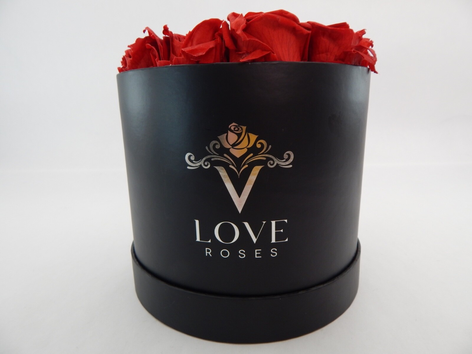 VLove® Forever Preserved Roses in a Box Real Forever Flowers Eternal Rose Red