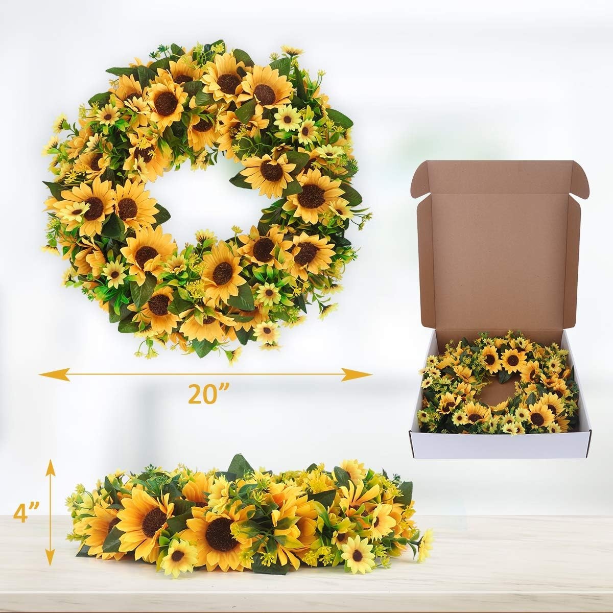 All Round Floral Wreath – Indoor Outdoor Wall Decor