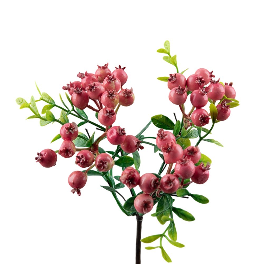 Vibrant Berry Flowers for Weddings and Home Decor Low Maintenance Foam