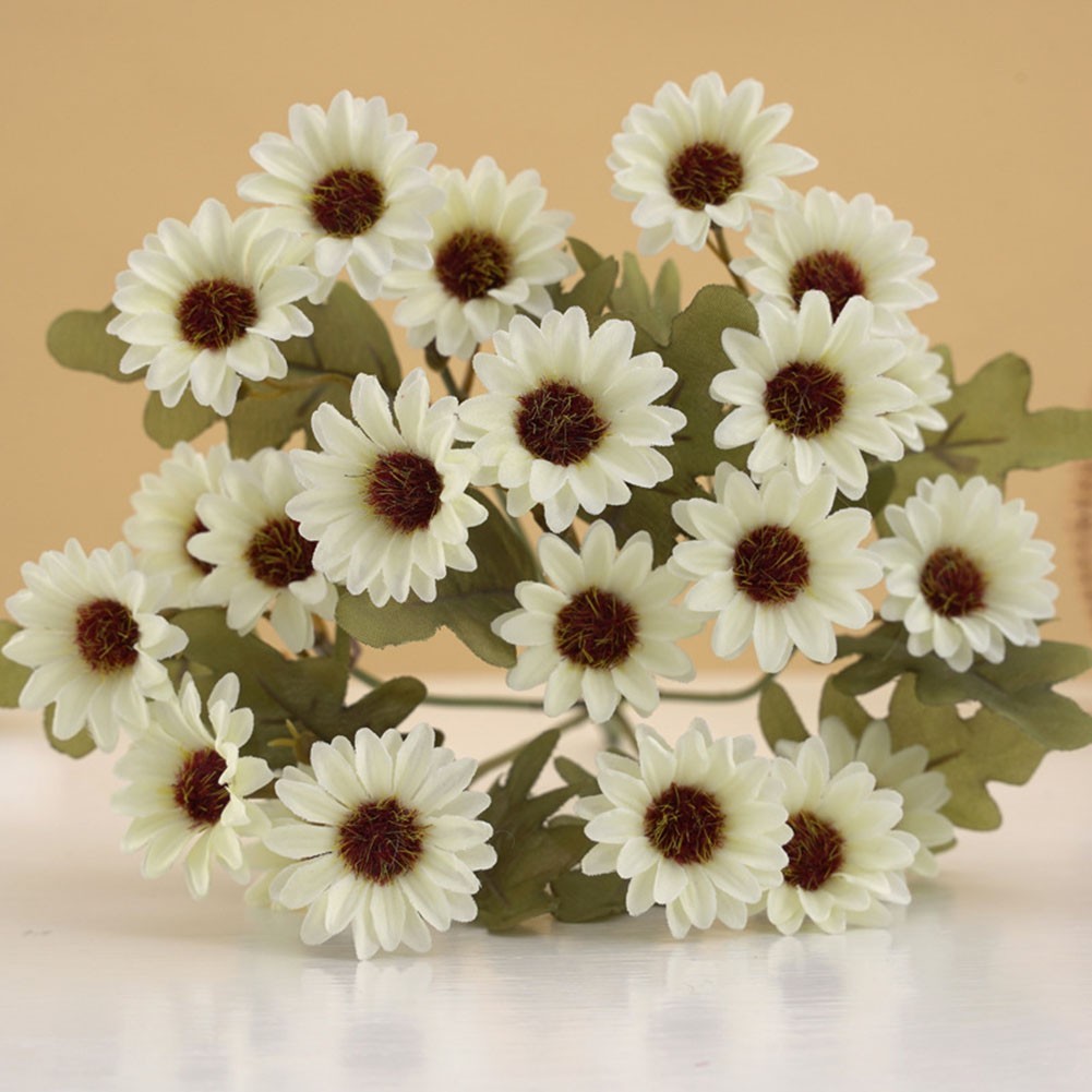 Vibrant Simulation Bouquet of Daisies Perfect for Adding Color to Your Space