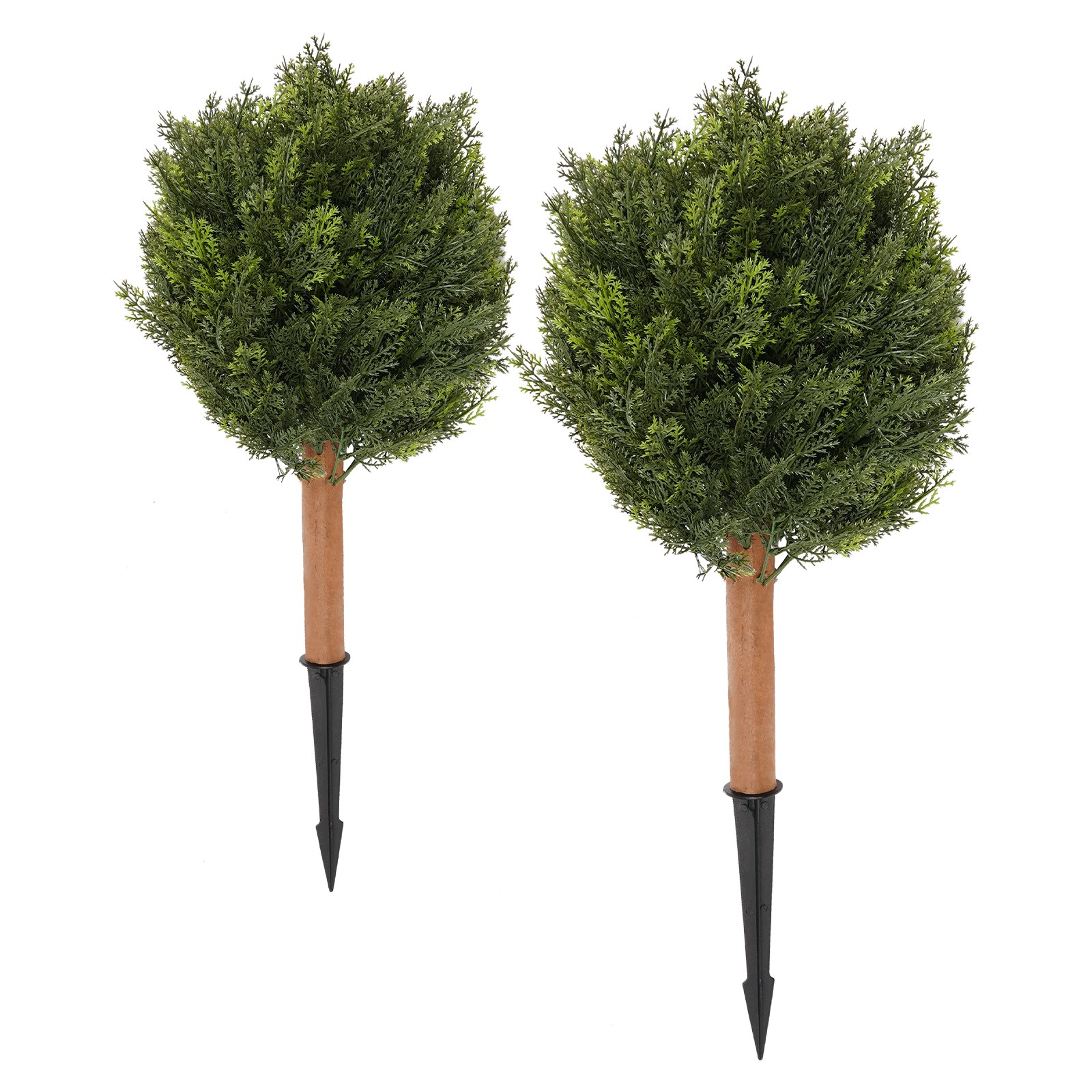 Artificial Plant Artificial Plant with Ground Spike for Indoor Outdoor Home
