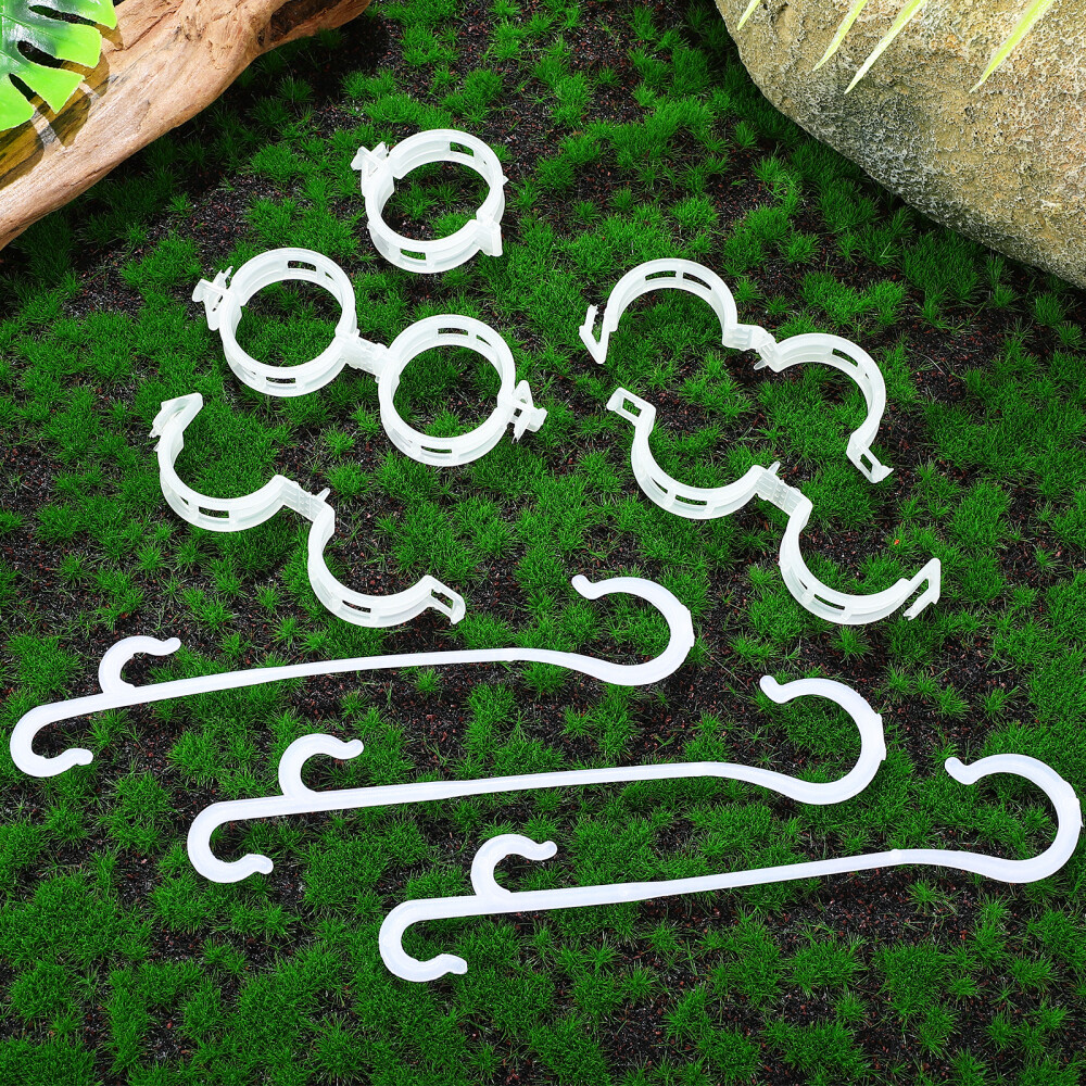 200PCS Plant Support Clips with Plant Support Hooks Garden Support Clips